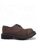 Steel Schuhe 3 Loch Braun