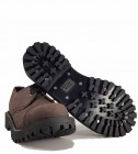 Steel Schuhe 3 Loch Braun