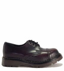 Steel Schuhe 3 Loch Burgunder Rub Off Air