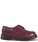 Steel Schuhe 3 Loch Burgunder No Cap