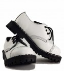 Steel Schuhe 3 Loch Weiß
