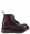 Steel Stiefel 6 Loch Burgunder Rub Off Air 