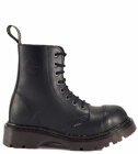 Steel Stiefel 8 Loch Schwarz Air