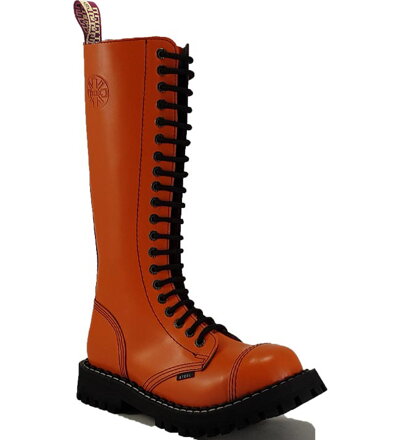 Steel Stiefel 20 Loch Orange
