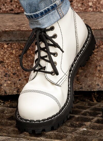 6 Loch Stiefel STEEL