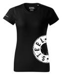 Damen T-Shirt STEEL White Eye