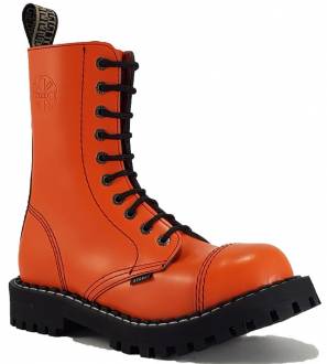 Steel Stiefel 10 Loch Orange