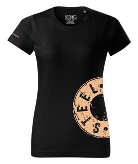 Damen T-Shirt STEEL Brown Eye