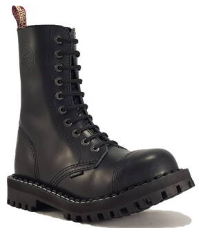 Steel Stiefel 10 Loch Schwarz