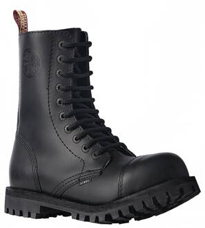 Steel Stiefel 10 Loch Schwarz BO