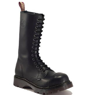 Steel Stiefel 15 Loch Schwarz Air