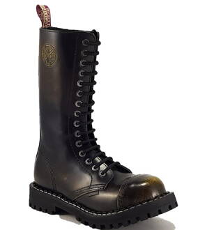 Steel Stiefel 15 Loch Gelb Rub Off