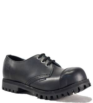 Steel Schuhe 3 Loch Schwarz BO