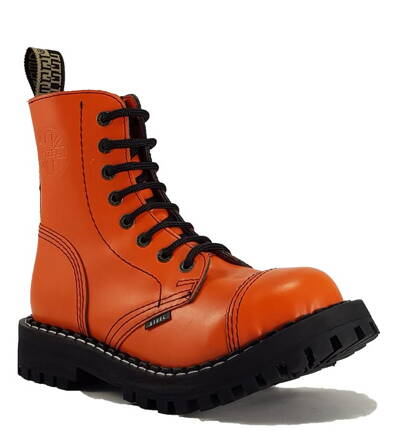 Steel Stiefel 8 Loch Orange