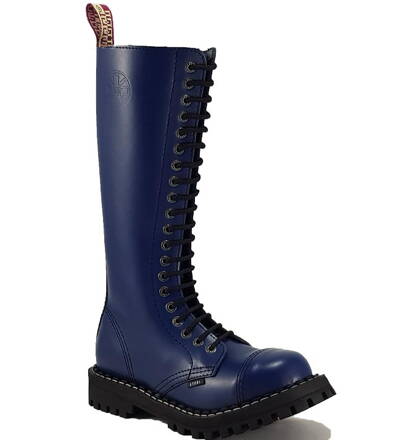 Steel Stiefel 20 Loch Blau
